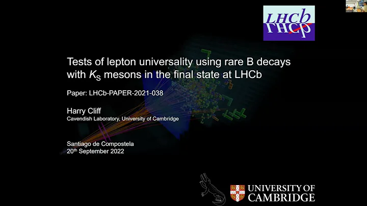 Lepton flavour universality at LHCb (Harry Victor Cliff)