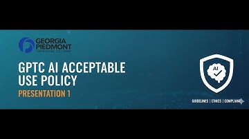 GPTC AI Acceptable Use Policy Presentation 1