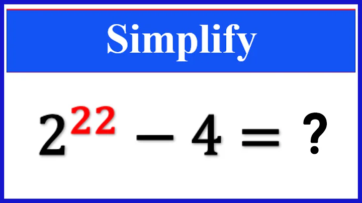 ✅💯Nice Exponent Math Simplification🔴 | Find the Value of X