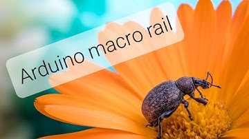 Ardoino based macro rail for macro photography