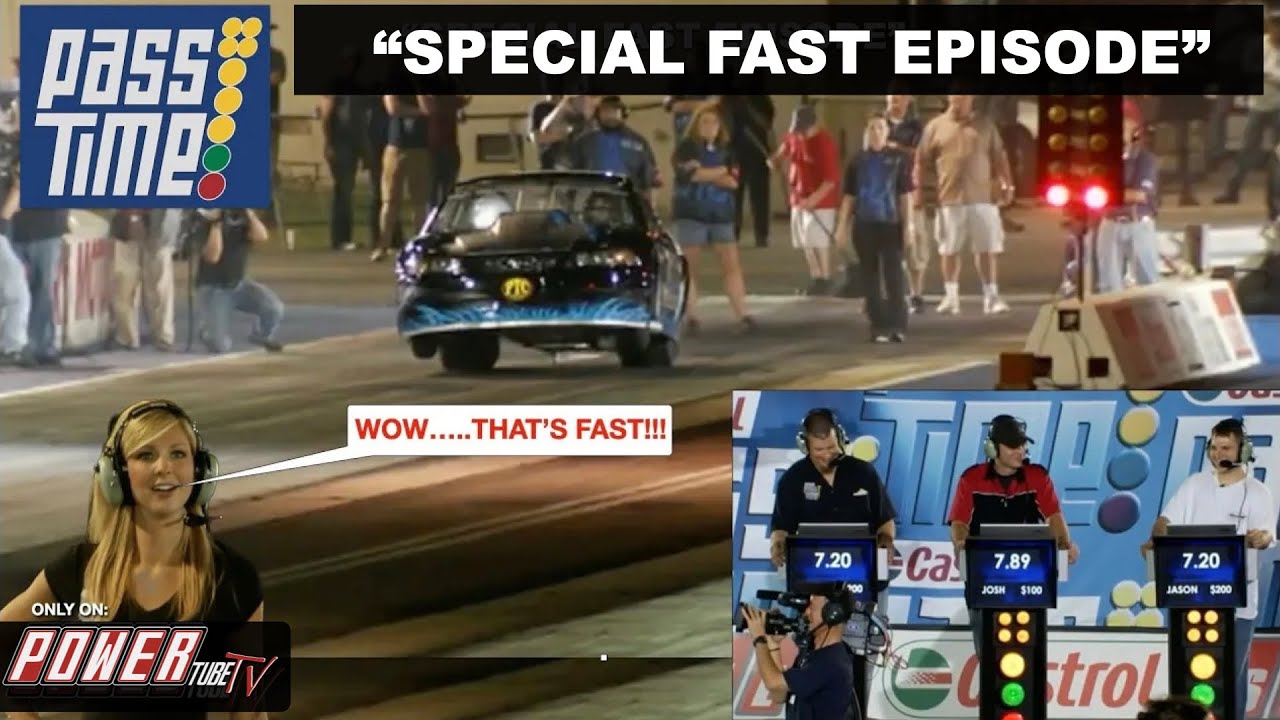PASS TIME   DRAG RACING GAME SHOW   Special Fast Episode  Montgomery AL   FULL EPISODE
