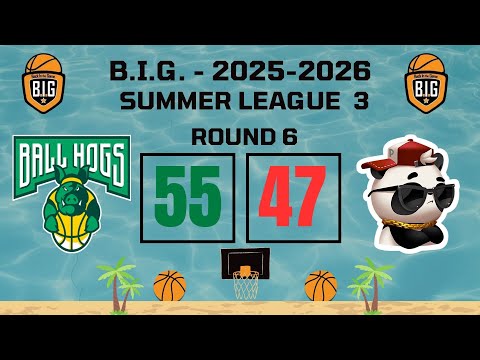 Ball Hogs vs Cool Panda BC (Regular Season - Round6 - Summer League 3 - 28/06/2026)