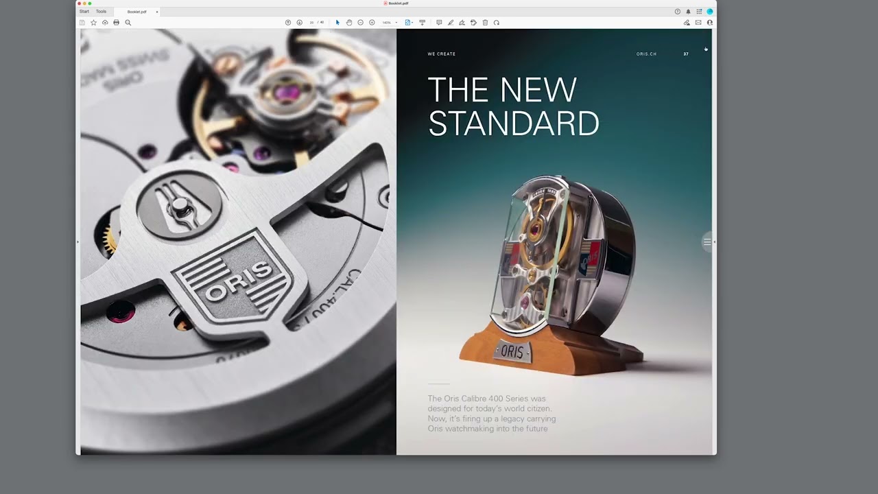 Interaktives PDF mit Hamburgermenu