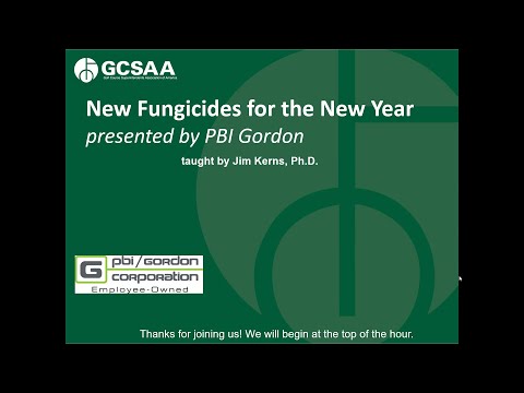 New Fungicides For The New Year