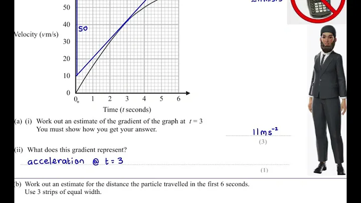 2025 June H P1 Q12) Acceleration and Distance from a Graph