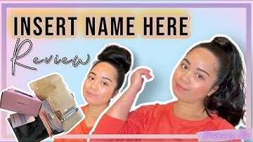 INSERT NAME HERE REVIEW | ALY + SAMMY BUN | PONYTAIL AND MESSY BUN HAIRSTYLE
