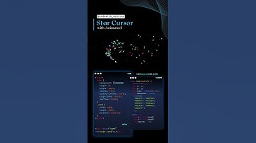 Star Cursor Pure CSS..❤️ | #codewith_muhilan #css #coding