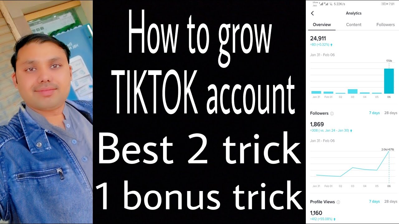 How to grow tiktok account best trick 2021 - YouTube