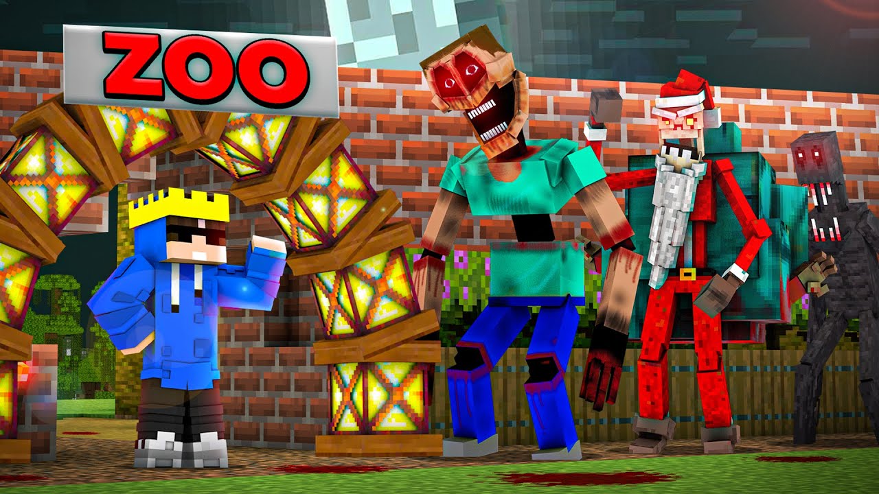 I Opened a SCARY ZOO in Minecraft