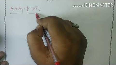 Toughness  Index , Activity of Soil & Questions.