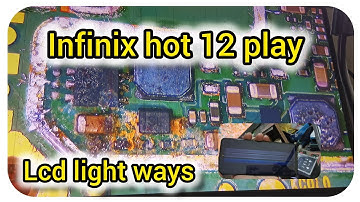 Infinix hot 12 play LCD light ways#problemfix #smartphone #repair #cellphone #fix #mobilephone#tech