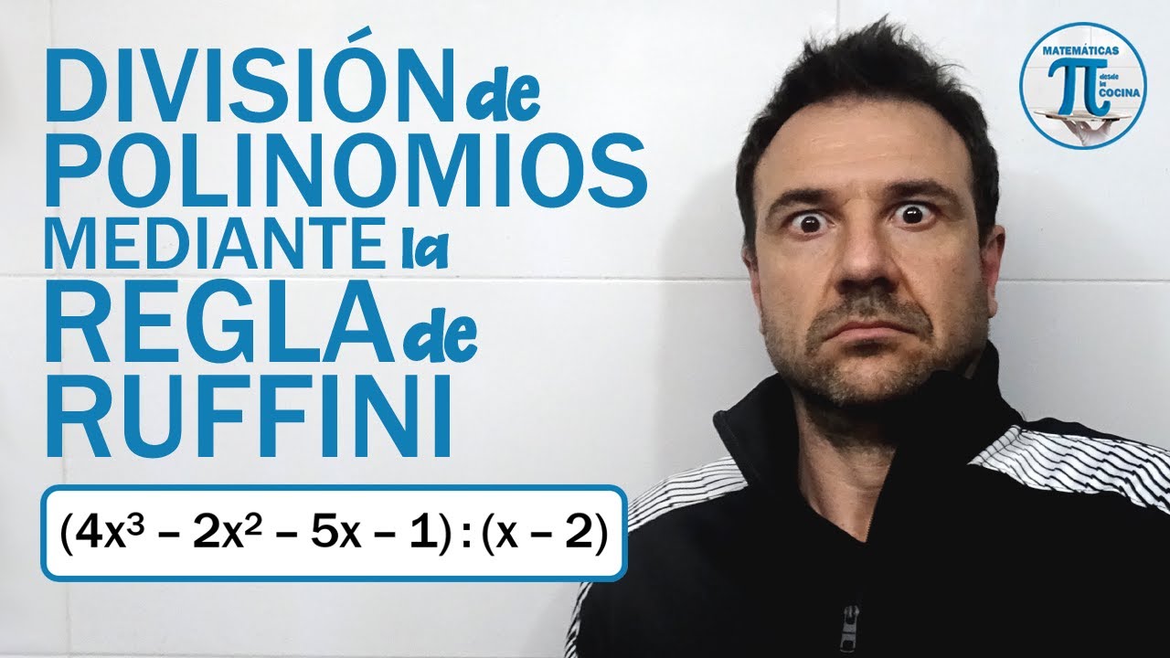 REGLA de RUFFINI para DIVISIÓN de POLINOMIOS (*ImPrEsCiNdIbLe*) 🥇 Operaciones con polinomios 💙