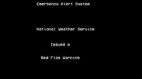 EAS Red Flag Warning (EAS #14)