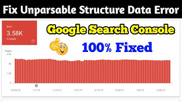 how to fix unparsable structured data | how to fix structured data errors in google webmaster tool