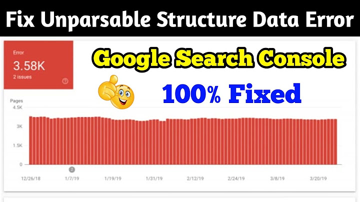 how to fix unparsable structured data | how to fix structured data errors in google webmaster tool