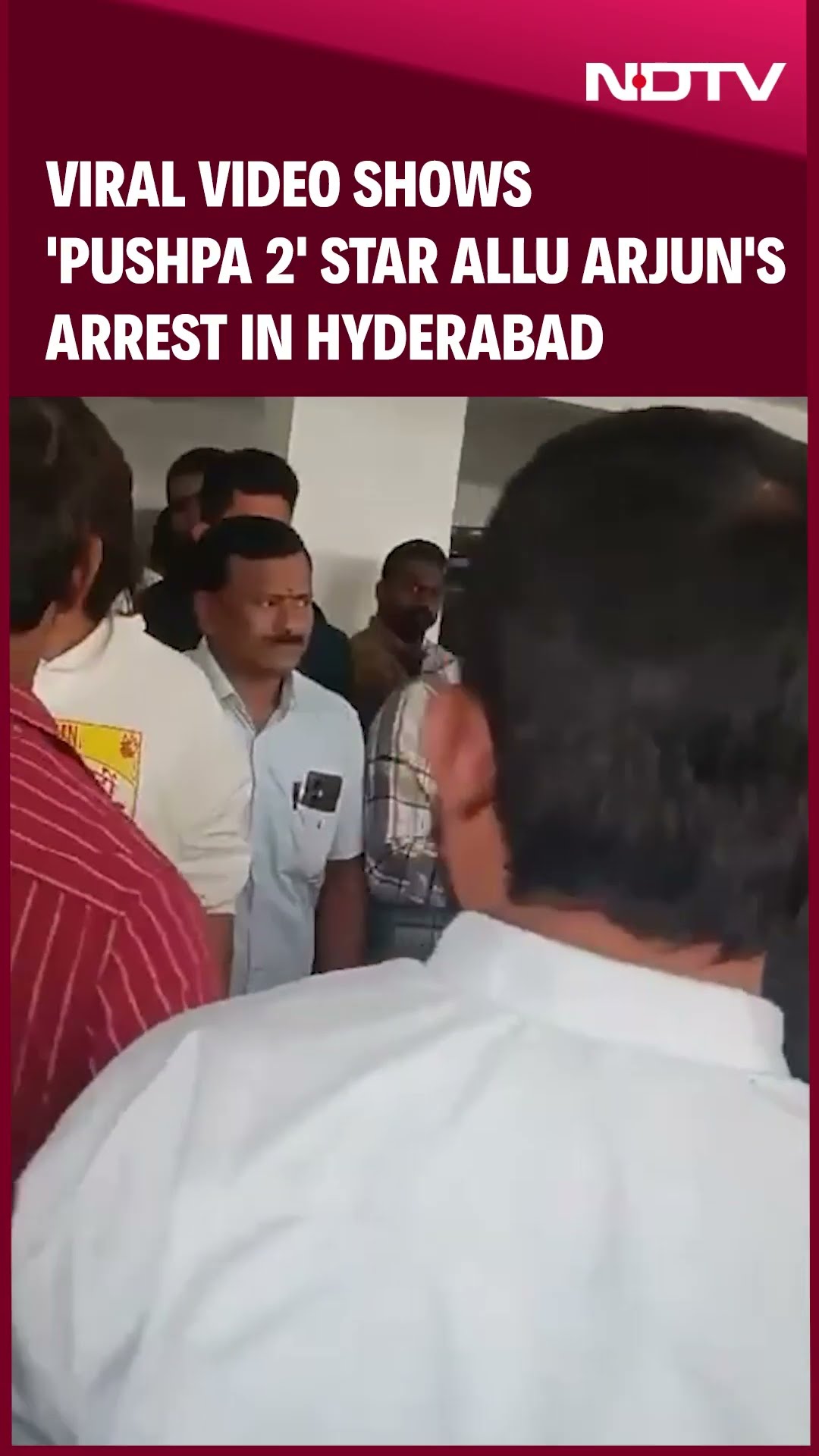 Allu Arjun Arrested | Viral Video Shows 'Pushpa 2' Star Allu Arjun's Arrest By Hyderabad Police