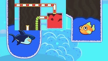save the fish / pull the pin level save fish game pull the pin android and ios games / mobile game