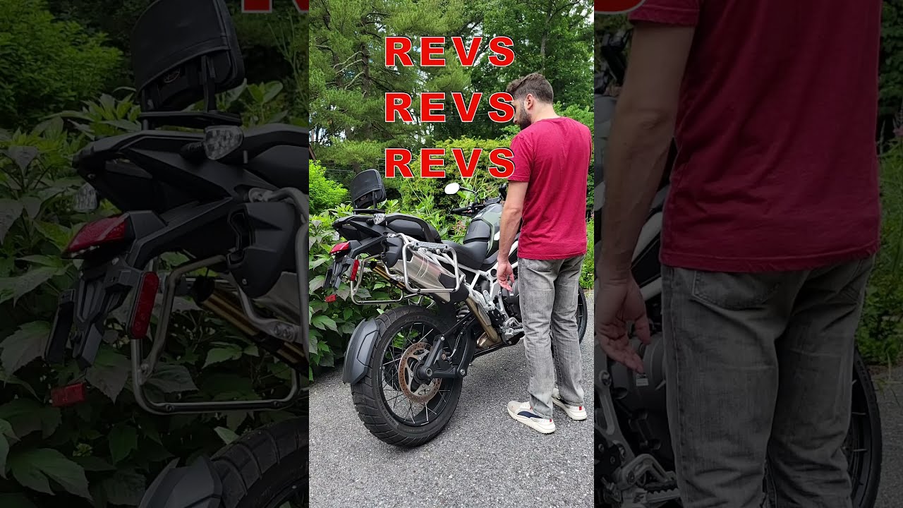 SOUND CHECK 2023 Triumph Tiger 1200 Rally Pro Stock Exhaust Shorts