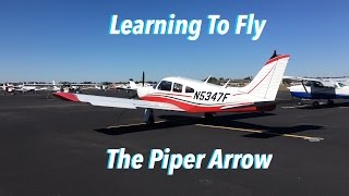 Learning To Fly A Piper Arrow| Runup, Takeoff, Slow Flight And Stalls