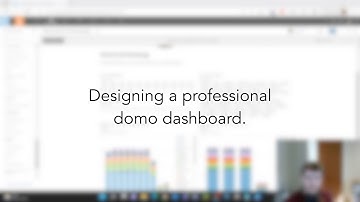 How to design a professional domo dashboard #data #domo #python
