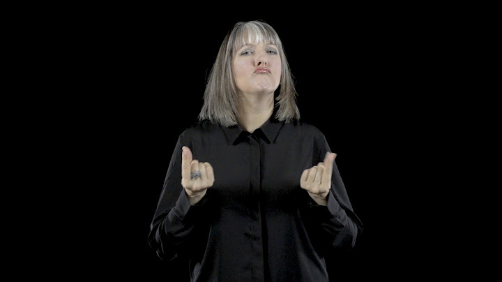 How To Sign The Word Do In ASL
