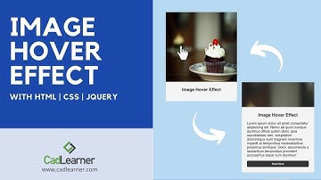 Image Hover Effect with HTML CSS and Javascript