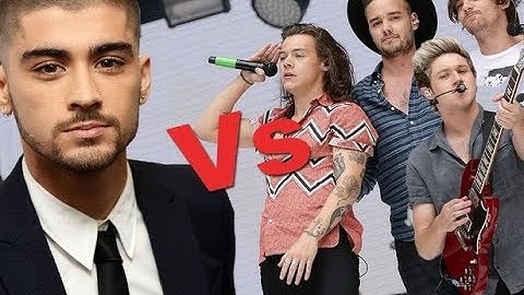 One direction singing Zayn