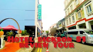 Singapore hotel Dickson 81 walking tour review @hotel