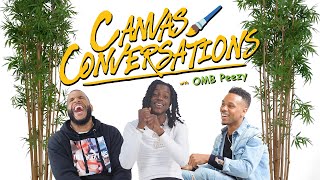 OMB Peezy Sings His Favorite Green Day Song While Being Drawn | Canvas Conversations