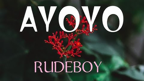 Rudeboy Ayoyo (official lyrics video)
