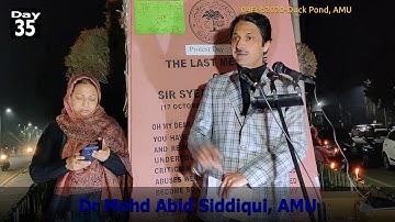 Lecture series 35 Dr Mohd Abid Siddiqui