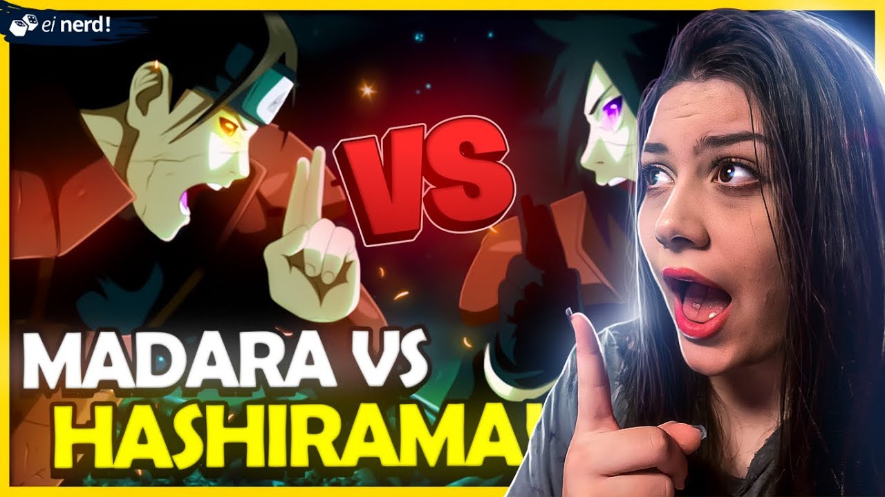 MADARA VS. HASHIRAMA - VEJA COMO FOI 😱😱, MADARA VS. HASHIRAMA - VEJA  COMO FOI 😱😱 Créditos: EiNerd, By Naruto Zuero