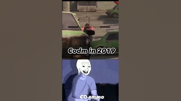 CODM then vs now | CODM 2019 vs 2023 #codm #shorts