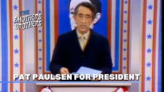 Pat Paulsen For President | Pat Gets Emotional | The Smothers Brothers Comedy Hour