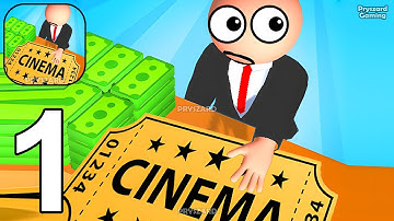 My Drive-In Cinema - Gameplay Walkthrough Part 1 Stickman Forest Drive In Car Cinema Manager Game