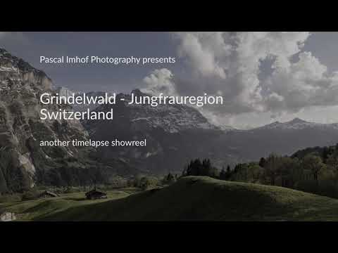 Grindelwald, Jungfrau Region, Switzerland, Another Timelapse Showreel 4K