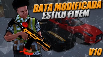SAIU! MINHA DATA MODIFICADA V10 ESTILO FIVEM (Sem Bug de Render) PARA SAMP LAUNCHER E PC FRACO