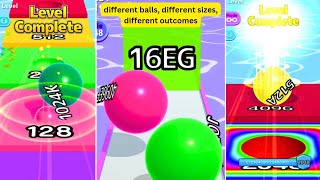 Max Levels | Ball Run 2048 vs Ball Run 2048 Infinity Mode vs Ball Run Infinity | 4096 Tile challenge