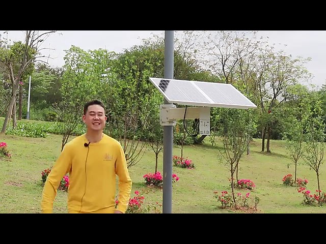CCTV Solar Panel Energy