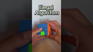 The Illegal Algorithm… #rubikscube #shorts Profile