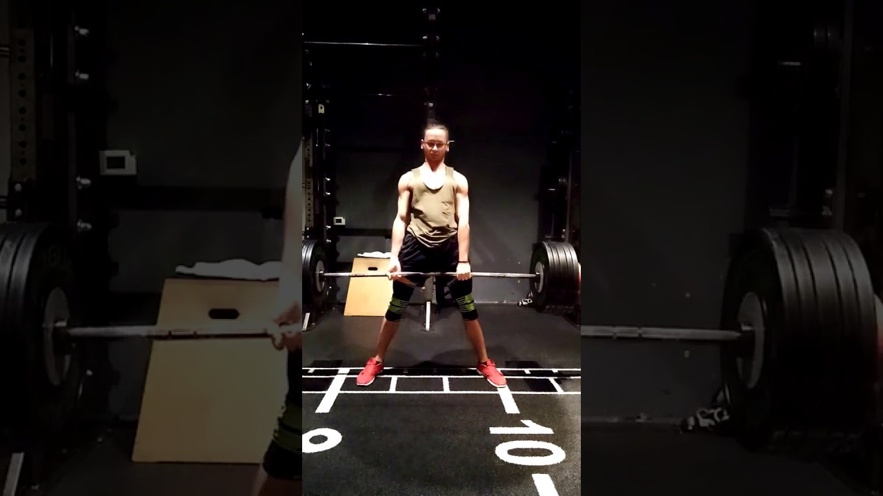 165 kg (364 lbs) deadlift 61kg (134lbs) bodyweight YouTube
