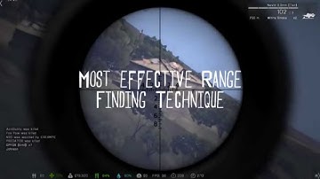 ARMA 3| Range Finding without range-finders!! Best Technique! Learn Fast!