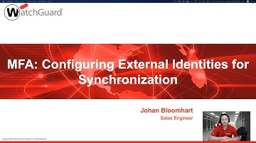 MFA: Configuring External Identities (Active Directory/Azure AD) for Synchronization to AuthPoint