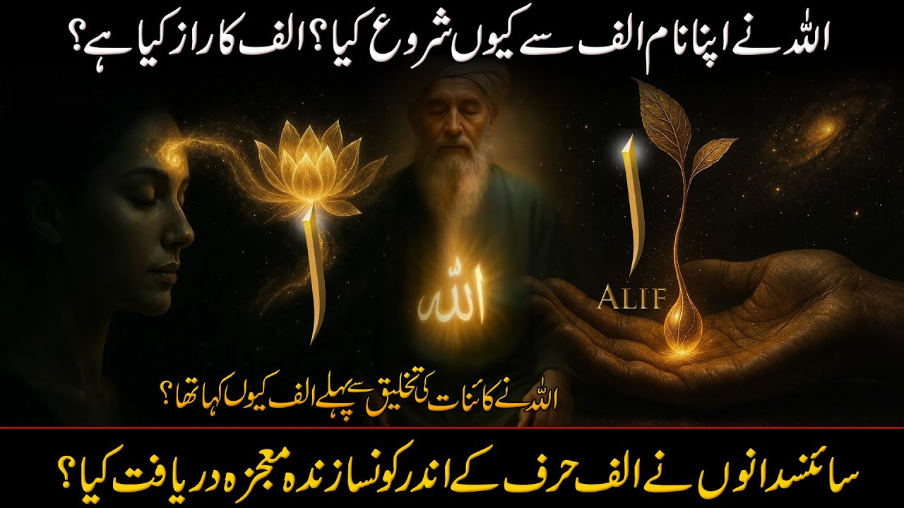 Скрытая секретная сила «Алиф» 😱 Почему имя Аллаха начинается с Алифа?