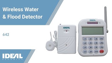Ideal Security SK642 Wireless Water & Flood Detector With Telephone Dialer: Basic Set-Up