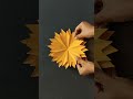 Beautiful Paper Flower Wall Hanging #Homedecor #Craft Ideas #Shorts