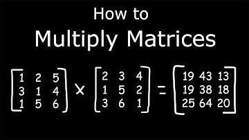 Matrices Animation - How to Multiply Matrices