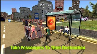 Chingchi Rickshaw Game: City Ride Adventure screenshot 1