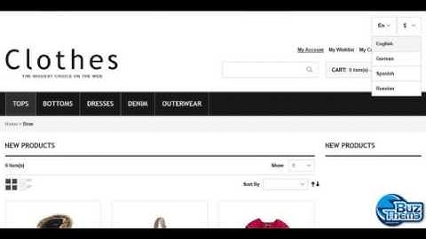 Tutorial Responsive Clothes Store Magento Themeby Buztheme.com