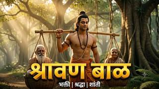 श्रावण बाळाची हृदयस्पर्शी कथा | Heart-Touching Story of Shravan Bal | रामायण कथा #ShravanBal.